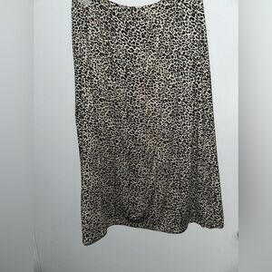 Leopard skirt w/leggings